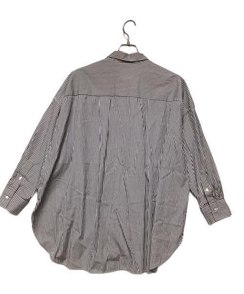 KAGURE（カグレ）kagure (カグレ) 長袖シャツ ホワイト×ブルー サイズ:Freeの古着・服飾アイテム