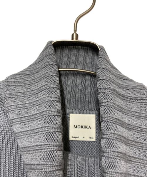 MORIKA（モリカ）MORIKA (モリカ) タートルネックニットプルオーバー グレー サイズ:Freeの古着・服飾アイテム