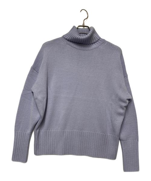MORIKA（モリカ）MORIKA (モリカ) タートルネックニットプルオーバー スカイブルー サイズ:Freeの古着・服飾アイテム