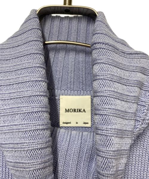 MORIKA（モリカ）MORIKA (モリカ) タートルネックニットプルオーバー スカイブルー サイズ:Freeの古着・服飾アイテム
