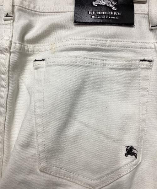 BURBERRY BLACK LABEL（バーバリーブラックレーベル）BURBERRY BLACK LABEL (バーバリーブラックレーベル) コットンパンツ ホワイト サイズ:76の古着・服飾アイテム