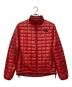 THE NORTH FACE（ザ ノース フェイス）の古着「ライトダウンジャケット」｜レッド