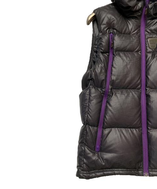 OAKLEY（オークリー）OAKLEY (オークリー) ダウンベスト パープル×ブラック サイズ:Mの古着・服飾アイテム