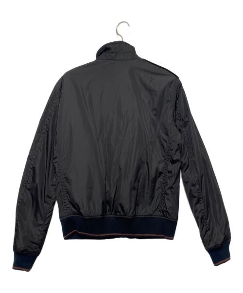 GUCCI（グッチ）GUCCI (グッチ) ナイロンジップアップブルゾン ブラック サイズ:50の古着・服飾アイテム