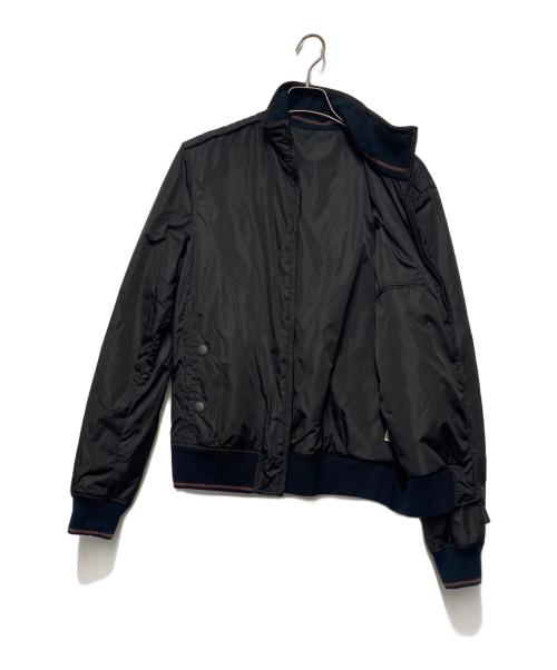 GUCCI（グッチ）GUCCI (グッチ) ナイロンジップアップブルゾン ブラック サイズ:50の古着・服飾アイテム