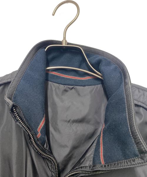 GUCCI（グッチ）GUCCI (グッチ) ナイロンジップアップブルゾン ブラック サイズ:50の古着・服飾アイテム