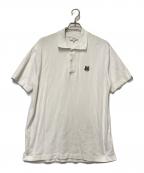 maison kitsuneメゾンキツネ）の古着「ポロシャツ」｜ホワイト