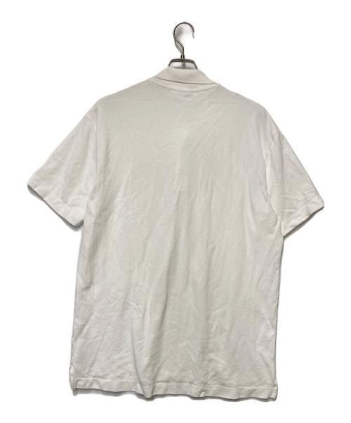 maison kitsune（メゾンキツネ）MAISON KITSUNE (メゾンキツネ) ポロシャツ ホワイト サイズ:Ｍの古着・服飾アイテム