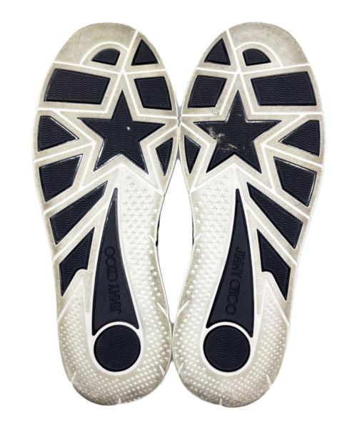 JIMMY CHOO（ジミーチュウ）JIMMY CHOO (ジミーチュウ) スターエンボススニーカー ホワイト サイズ:24.5cmの古着・服飾アイテム