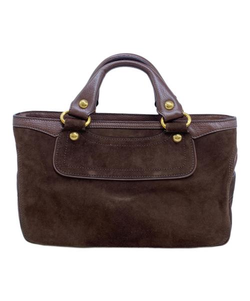CELINE（セリーヌ）CELINE (セリーヌ) ハンドバッグ ブラウンの古着・服飾アイテム