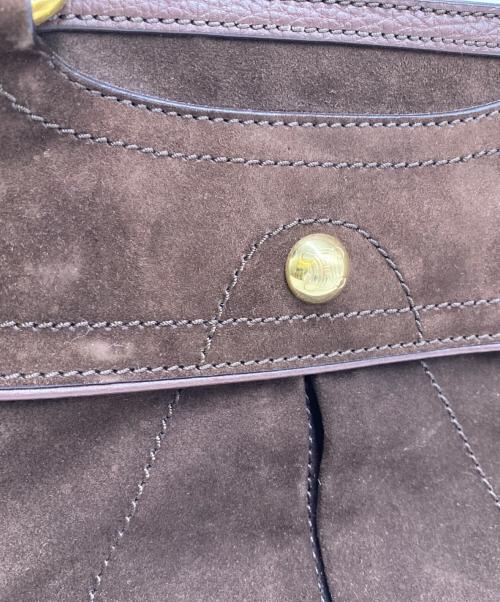 CELINE（セリーヌ）CELINE (セリーヌ) ハンドバッグ ブラウンの古着・服飾アイテム