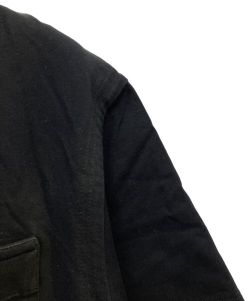 VALENTINO（ヴァレンティノ）VALENTINO (ヴァレンティノ) 半袖カットソー ブラック サイズ:Ｌの古着・服飾アイテム