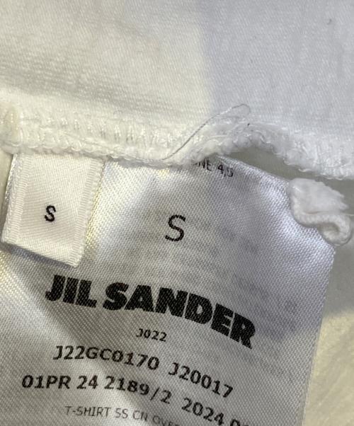 JIL SANDER（ジルサンダー）JIL SANDER (ジルサンダー) 半袖カットソー ホワイト サイズ:Ｓの古着・服飾アイテム