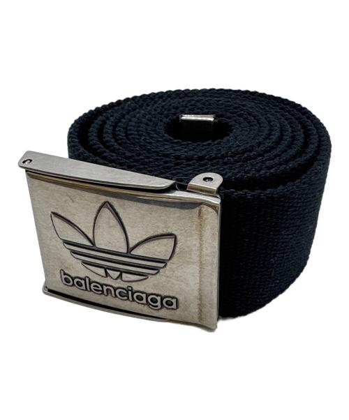 adidas（アディダス）adidas (アディダス) BALENCIAGA (バレンシアガ) スケーターベルト ブラックの古着・服飾アイテム