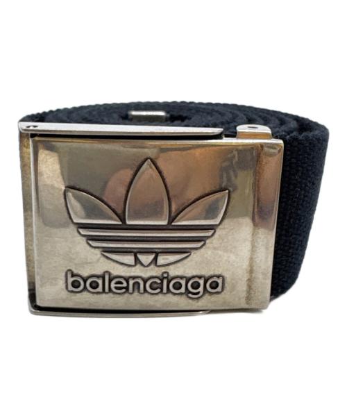 adidas（アディダス）adidas (アディダス) BALENCIAGA (バレンシアガ) スケーターベルト ブラックの古着・服飾アイテム