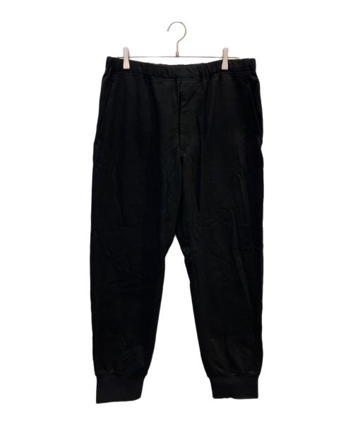 Yohji Yamamoto pour homme（ヨウジヤマモト プールオム）Yohji Yamamoto pour homme (ヨウジヤマモト プールオム) コットンスウェットパンツ ブラック サイズ:3の古着・服飾アイテム