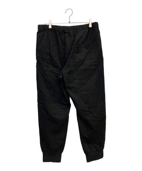 Yohji Yamamoto pour homme（ヨウジヤマモト プールオム）Yohji Yamamoto pour homme (ヨウジヤマモト プールオム) コットンスウェットパンツ ブラック サイズ:3の古着・服飾アイテム