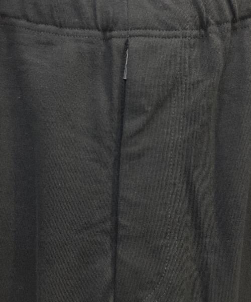 Yohji Yamamoto pour homme（ヨウジヤマモト プールオム）Yohji Yamamoto pour homme (ヨウジヤマモト プールオム) コットンスウェットパンツ ブラック サイズ:3の古着・服飾アイテム