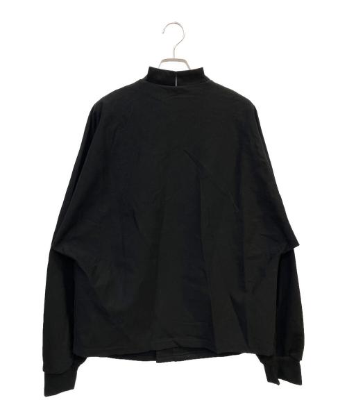 Yohji Yamamoto pour homme（ヨウジヤマモト プールオム）Yohji Yamamoto pour homme (ヨウジヤマモト プールオム) ジップブルゾン ブラック サイズ:3の古着・服飾アイテム