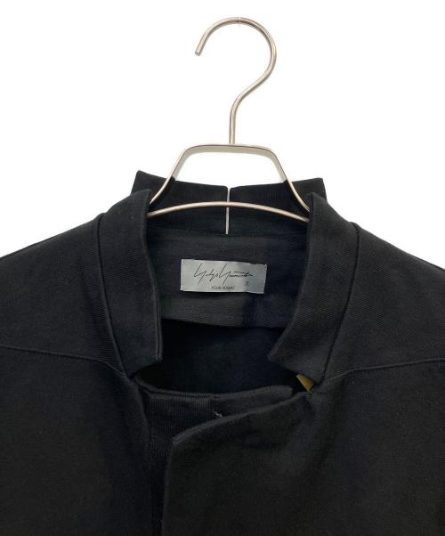Yohji Yamamoto pour homme（ヨウジヤマモト プールオム）Yohji Yamamoto pour homme (ヨウジヤマモト プールオム) ジップブルゾン ブラック サイズ:3の古着・服飾アイテム