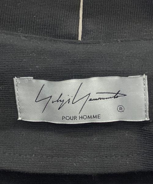 Yohji Yamamoto pour homme（ヨウジヤマモト プールオム）Yohji Yamamoto pour homme (ヨウジヤマモト プールオム) ジップブルゾン ブラック サイズ:3の古着・服飾アイテム
