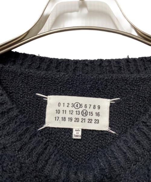 Maison Margiela（メゾンマルジェラ）Maison Margiela (メゾンマルジェラ) 厚手ニット ブラック サイズ:Sの古着・服飾アイテム