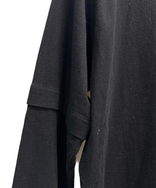 sacai（サカイ）sacai (サカイ) 長袖カットソー ブラック サイズ:	SIZE 4の古着・服飾アイテム