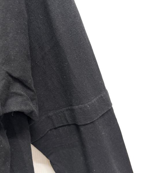 sacai（サカイ）sacai (サカイ) 長袖カットソー ブラック サイズ:	SIZE 4の古着・服飾アイテム