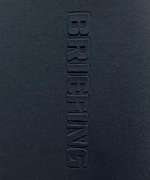 BRIEFING（ブリーフィング）BRIEFING (ブリーフィング) ゴルフウェア(トップス) ネイビー×ブラック サイズ:XLの古着・服飾アイテム