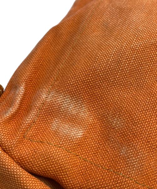 genten（ゲンテン）genten (ゲンテン) 2WAYバッグ オレンジ×ベージュの古着・服飾アイテム