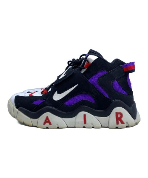 NIKE（ナイキ）NIKE (ナイキ) AIR BARRAGE MID RAPTORS パープル×ブラック サイズ:28.5㎝の古着・服飾アイテム