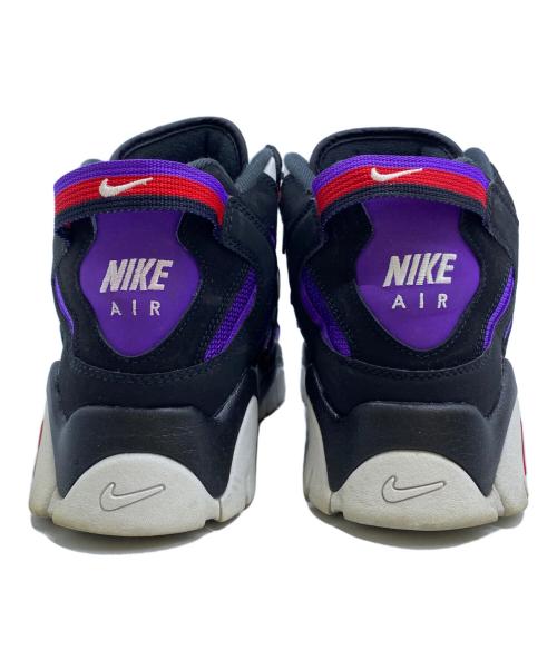 NIKE（ナイキ）NIKE (ナイキ) AIR BARRAGE MID RAPTORS パープル×ブラック サイズ:28.5㎝の古着・服飾アイテム