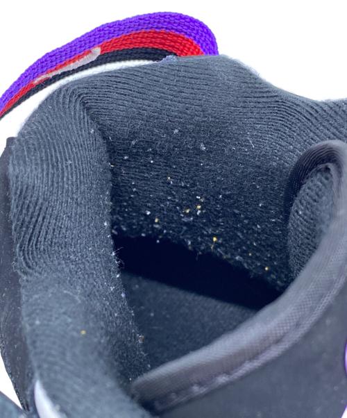 NIKE（ナイキ）NIKE (ナイキ) AIR BARRAGE MID RAPTORS パープル×ブラック サイズ:28.5㎝の古着・服飾アイテム
