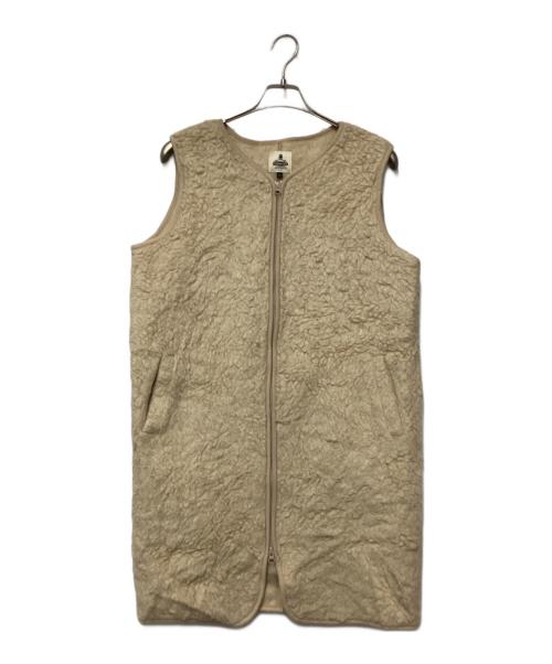 coldbreaker（コールドブレーカー）COLDBREAKER (コールドブレーカー) ボアベスト ベージュ サイズ:Lの古着・服飾アイテム