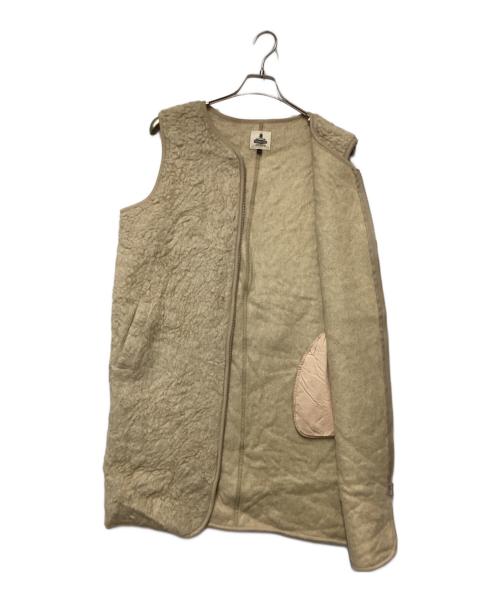 coldbreaker（コールドブレーカー）COLDBREAKER (コールドブレーカー) ボアベスト ベージュ サイズ:Lの古着・服飾アイテム