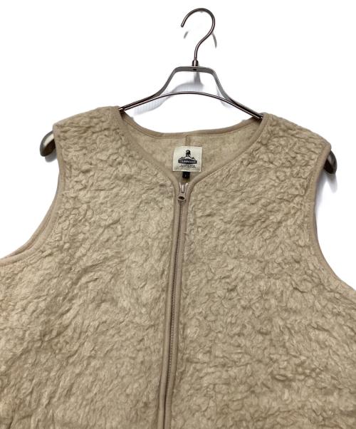 coldbreaker（コールドブレーカー）COLDBREAKER (コールドブレーカー) ボアベスト ベージュ サイズ:Lの古着・服飾アイテム