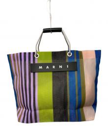 MARNI（マルニ）の古着「MARKET STRIPE BAG」｜マルチカラー