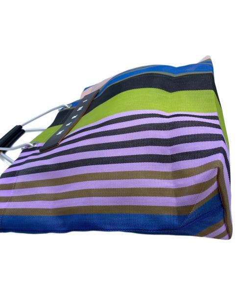 MARNI（マルニ）MARNI (マルニ) MARKET STRIPE BAG マルチカラーの古着・服飾アイテム
