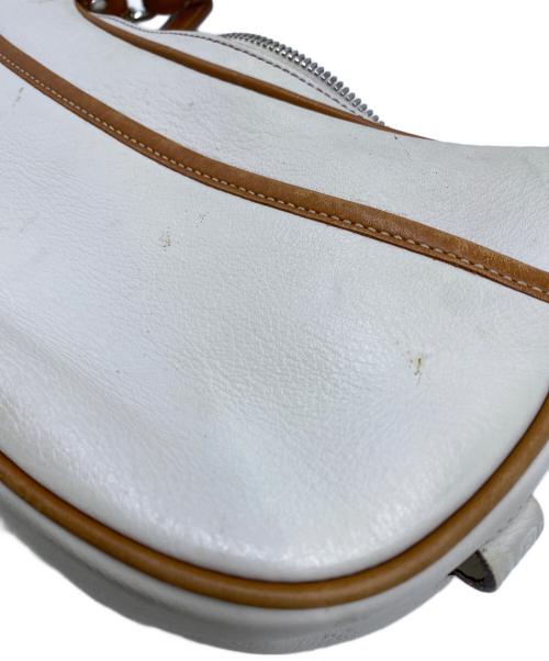 COACH（コーチ）COACH (コーチ) ワンショルダーバッグ ベージュ×ホワイトの古着・服飾アイテム