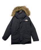 THE NORTH FACEザ ノース フェイス）の古着「ファー付ダウンジャケット」｜ブラック