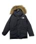 THE NORTH FACE（ザ ノース フェイス）の古着「ファー付ダウンジャケット」｜ブラック