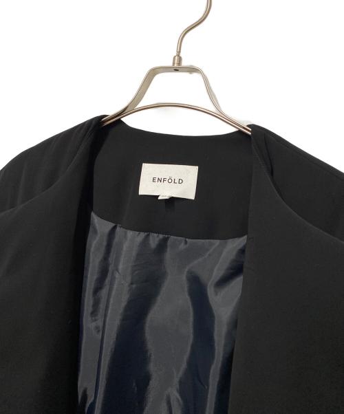 ENFOLD（エンフォルド）ENFOLD (エンフォルド) ダウンジャケット ブラック サイズ:SIZE36の古着・服飾アイテム