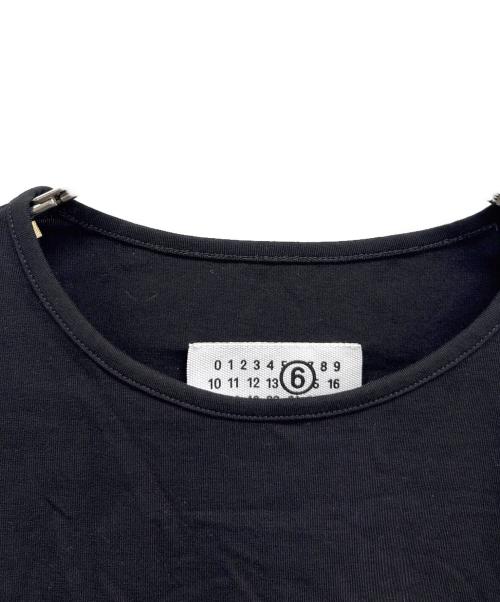Maison Margiela（メゾンマルジェラ）Maison Margiela (メゾンマルジェラ) レイヤードカットソー ブラック×ブラウン サイズ:M 未使用品の古着・服飾アイテム