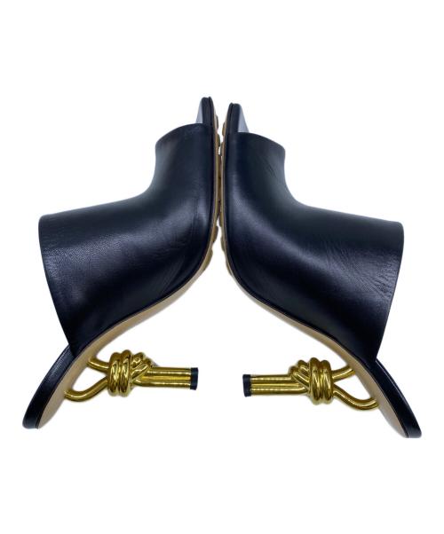 BOTTEGA VENETA（ボッテガベネタ）BOTTEGA VENETA (ボッテガベネタ) ヒールパンプス ブラック サイズ:23cmの古着・服飾アイテム