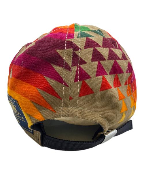 sacai（サカイ）sacai (サカイ) PENDLETON (ペンドルトン) コーデュロイキャップ マルチカラーの古着・服飾アイテム