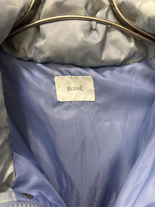 BLESSU（ブレスユー）blessu (ブレスユー) BU nakawata marble blouson ブルー サイズ:Mの古着・服飾アイテム