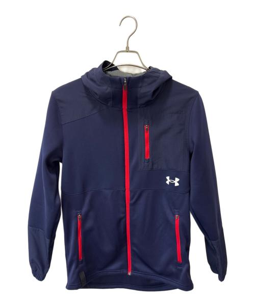 UNDER ARMOUR（アンダーアーマー）UNDER ARMOUR (アンダーアーマー) ジャージジャケット ネイビー サイズ:Mの古着・服飾アイテム