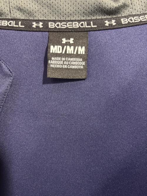 UNDER ARMOUR（アンダーアーマー）UNDER ARMOUR (アンダーアーマー) ジャージジャケット ネイビー サイズ:Mの古着・服飾アイテム