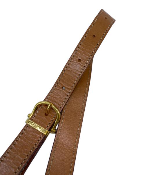 CELINE（セリーヌ）CELINE (セリーヌ) ショルダーバッグ ブラウンの古着・服飾アイテム