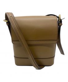 BURBERRY（バーバリー）の古着「レザーショルダーバッグ」｜ブラウン
